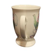 STECHCOL Mug Gracie China Bone Teapot Design Pedestal Coastline Designs Cup